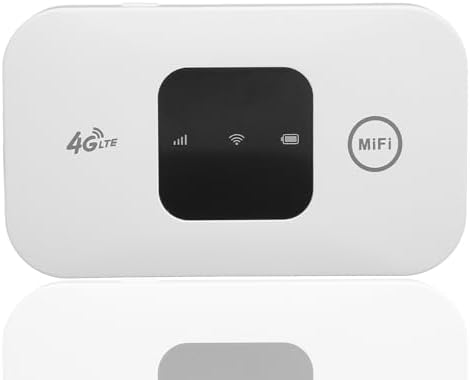 ciciglow 10 2100mAh Mobile Hotspot, Portable Travel Router Supports Users at The Same Time, Pocket Device with Large