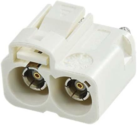 keisnoaja RG316 RG174 15mm 50ohm Fakra SMB B Double Female RF Coaxial Adapter, Fakra B Double Female Connector Short