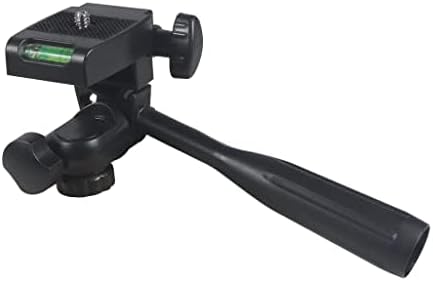 FEICHAO 1/4 (1/4" Three-Way Head Handle Screw Level Rotating Bracket for Tripod SLR Photography Accessories Thread)