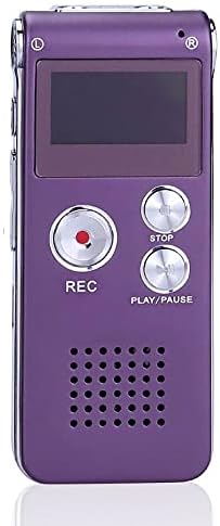 TEAMWILL 8GB Paranormal Ghost Hunting Equipment Digital EVP Voice Activated Recorder USB US (Wine Red)