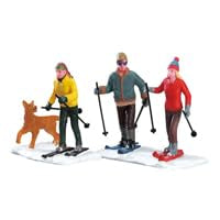 Lemax Village Collection, Cross Country Friends, Set of 2 #32131