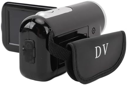 Yunseity D22 16MP 1080P 16X 2.0in 1/4 Video Camera Camcorder, FHD Digital Zoom, Rotatable Screen, Anti Shake Digital