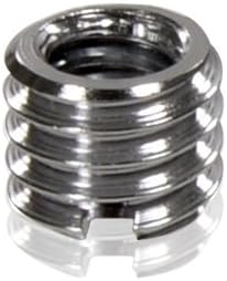 Foto&Tech 1/4 inch 3/8 inch (10 Metal to Tripod Thread Adapter, Easy Mount Convert Screw Adapter for Tripod Monopod