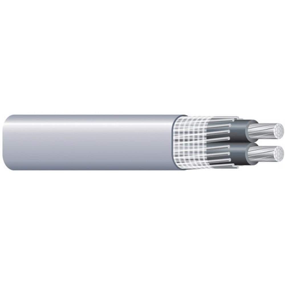 Nassau Electrical Supply 2-2-2 SEU Aluminum Service Entrance Cable (100FT)