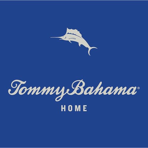 Tommy Bahama - King Sheets, Washed Percale Cotton Bedding Set, Soft & Breathable Bedroom Decor with Deep Pockets (Island Cays Stripe Green, King)
