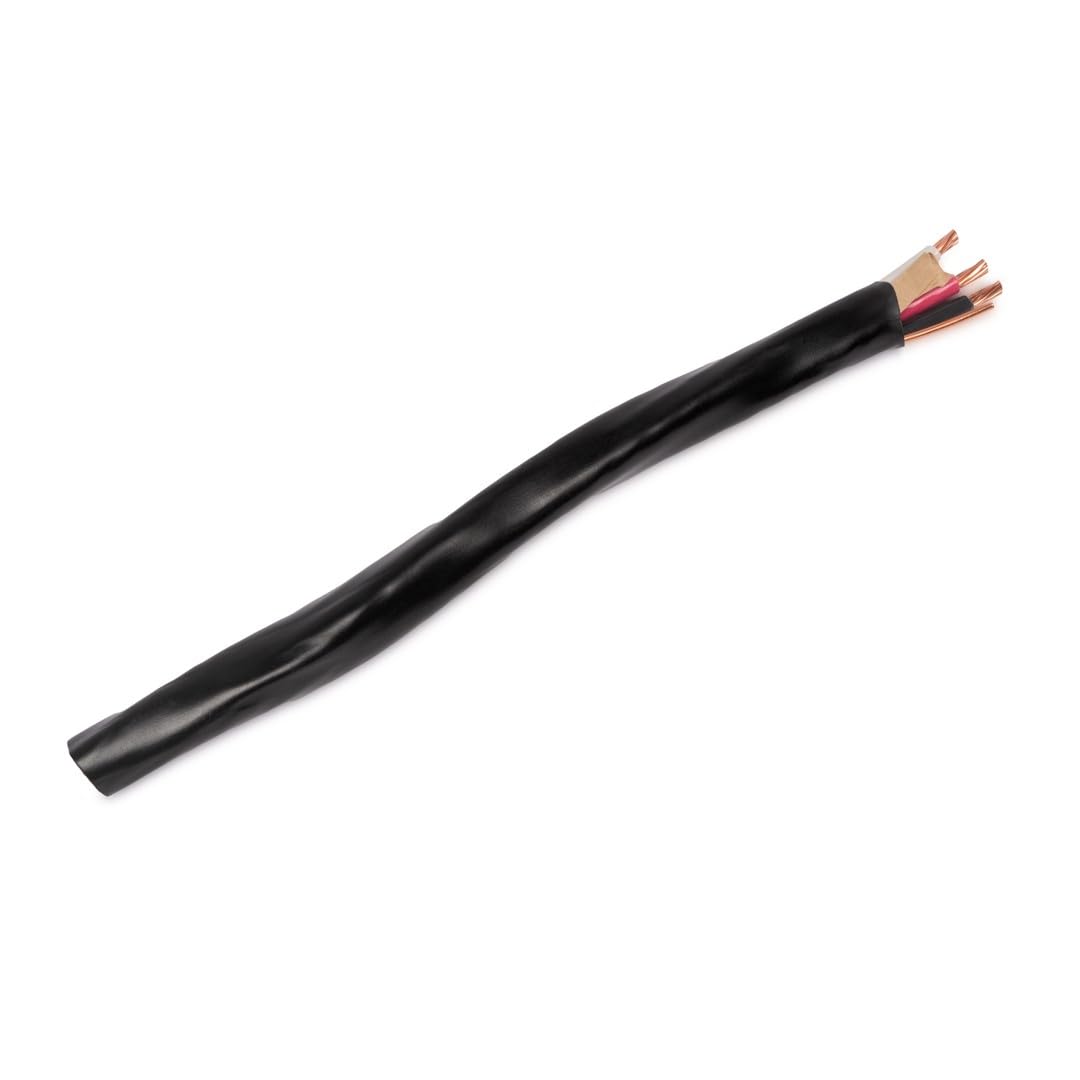 Wirenco 8/3 NM-B, Non-Metallic, Sheathed Cable, Residential Indoor Wire, Used for Wiring Swiches, Outlets and Other Loads with Dry Applications (75Ft Cut)