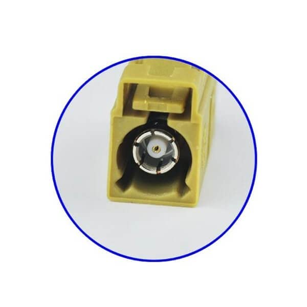 2 RG316 RG174 Pcs RF Coaxial Cable Connector, Fakra Video Connector K Female Cable Connector for Car XM Radio GPS