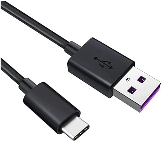 T106A-C 2 Pack 5000 DC5V USBC Charging Cable for FDIDC Cordless Table Lamps Rechargeable Portable LED Table Light mAh
