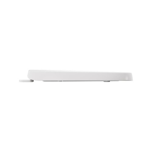 American Standard 5025A65G.020 Telescoping Luxury Slow-Close EverClean Elongated Front Toilet Seat, White