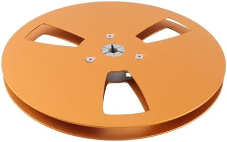 1/4 7 Inch 3 Empty Tape Reel, Aluminum Alloy Sound Recorder, Compatible Reel to Reel Tape Deck, Repair Replacement