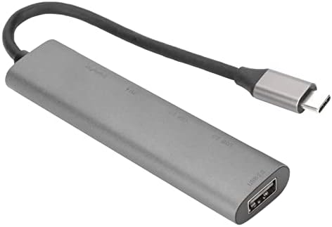 Sanpyl 4K 60Hz 60w 3 USB2.0 USB C Docking Station, USB C Hub USB C to DisplayPort Adapter, PD Charging Port, x USB C