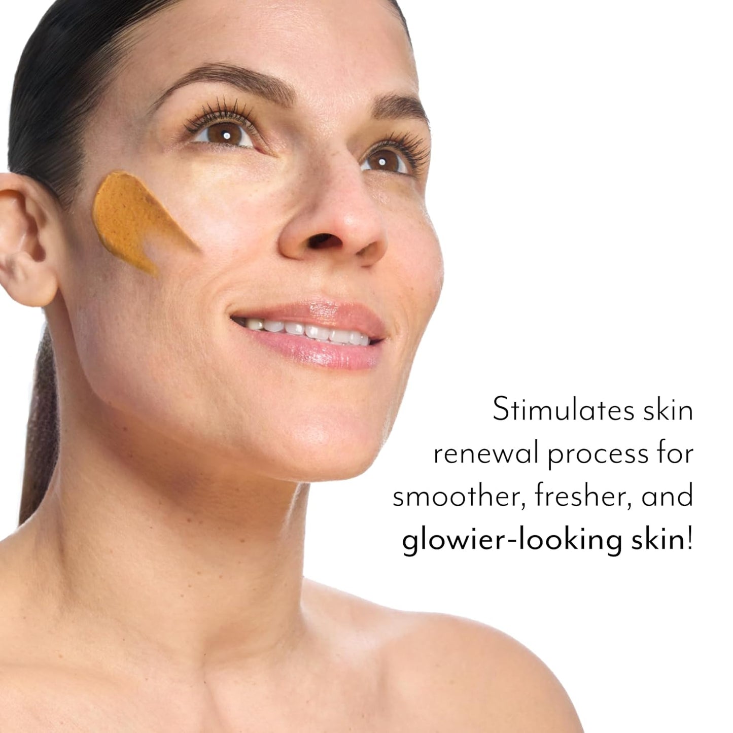 Bliss Pumpkin Powerhouse Resurfacing Enzyme Mask with 10% AHA Pumpkin Blend, Hyaluronic Acid & Prebiotics for Smooth Glowing Skin, Vegan Cruelty-Free Face Mask, 1.7 Oz