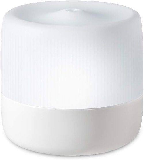 HoMedics Ultrasonic Aroma Diffuser - 130mL Humidifier with Color-Changing Light | 6 Hours Continuous, 12 Hours Intermittent Runtime, 2-Pack Essential Oil Kit