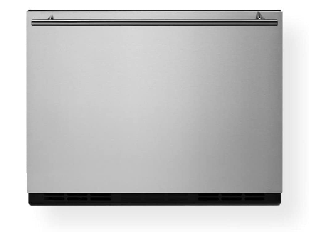 Summit 21.5” Single Drawer Refrigerator, Indoor or Outdoor Refrigerator, 1.6 cu.ft. Capacity, Stainless Steel, Panel Ready Capable*- FF1DSS (*Panels not included)