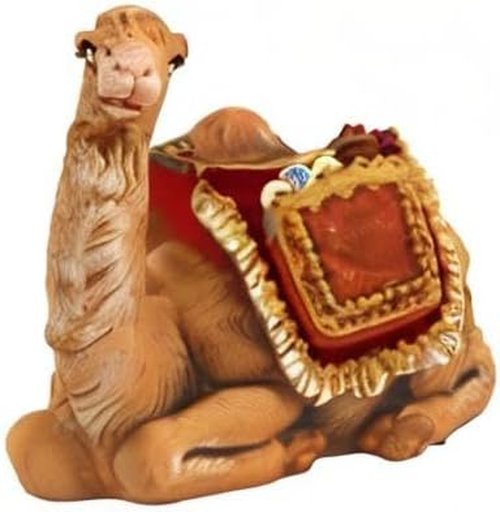 Fontanini by Roman Inc. | Children's Camel Nativity Figure - Hand Sculpted & Painted, 5" Size