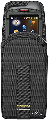AGOZ 99EX, 99GX, CK65, CN85, CN80, CK75, CK3X, CK3R, EDA61K Scanner Holster with Metal Belt Clip Loop, Case Compatible