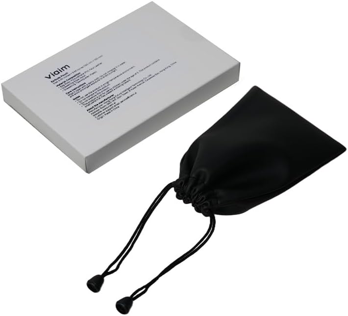 VIAIM Soft Protective Sleeve for AI Voice Recorder Earbuds Lightweight Accessory for OpenNote & RecDot Series, Portable