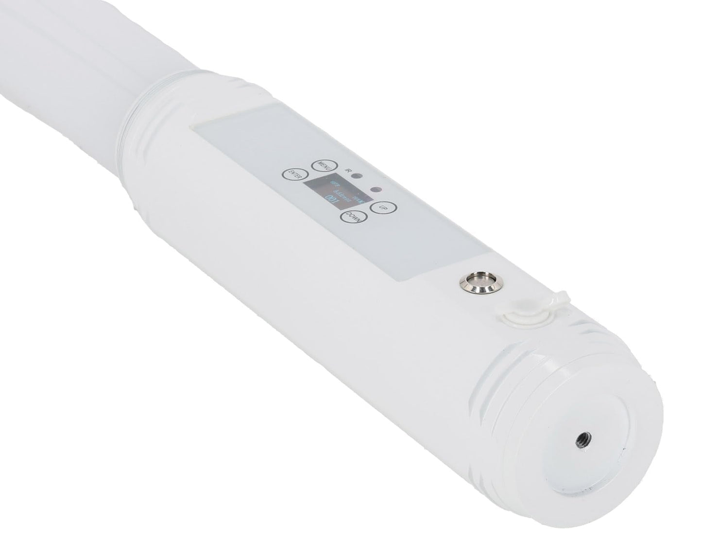 Rockville 4X Rock Saber White Wireless DMX DJ Tube Lights, 5ft, 23H Rechargeable Battery, 192 RGBWA LEDs, IP65 Indoor/Outdoor, App Control+Remote, Padded Bag, Floor Stand/Truss Mount