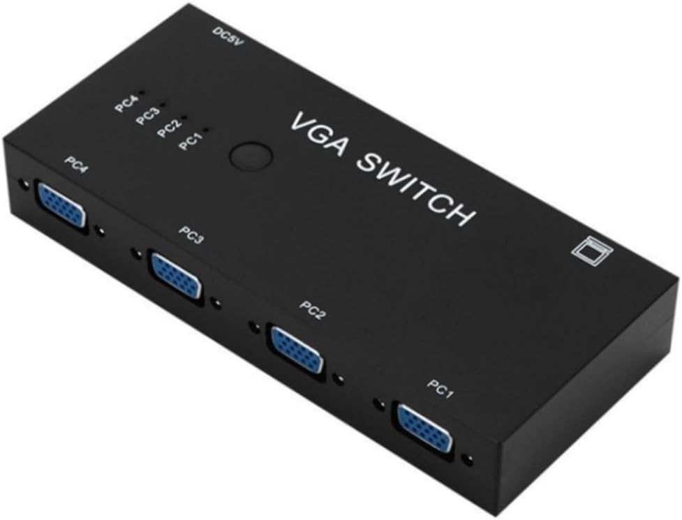 suckoo 4 4 1 1 4 500Mhz 1920@1080P Way VGA Video switcher in Out in Out bi Directional interconvertible HD Video Sharer