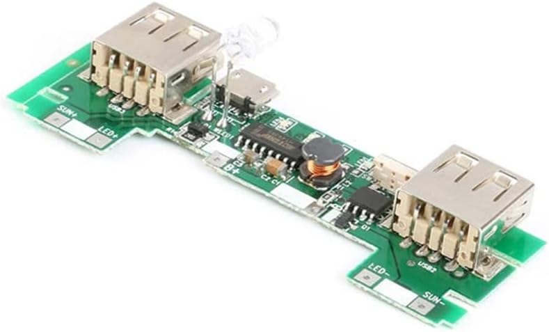 Rakstore 5V 2A 18650 USB Mobile Power Bank Charger Module Lithium Li-ion Battery Charging Board LED Indicator