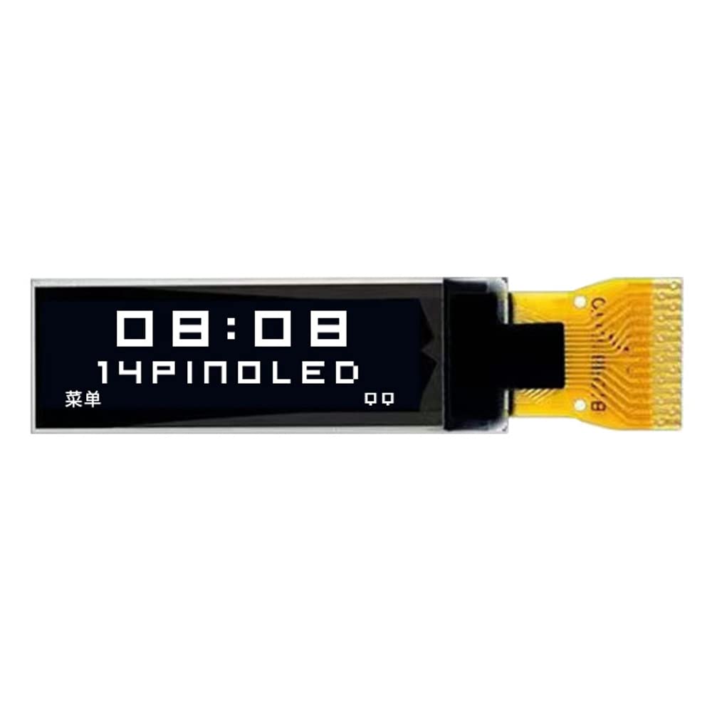 Senzooe 0.87 inch 128X32 OLED display white light LCD screen HD highlight