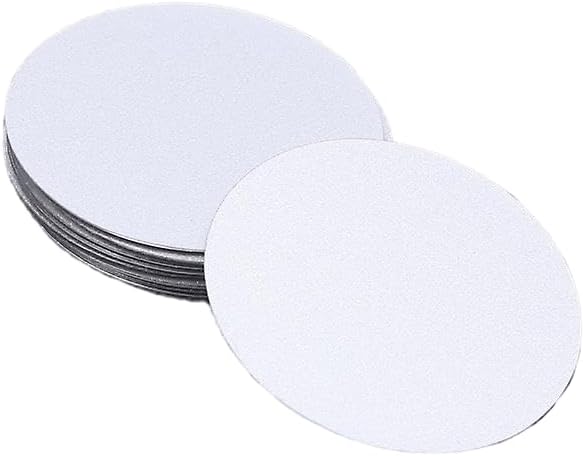 Generic 2pc 35mm, Metal Plate Disc Phone Holder Car Mount Sticker Magnetic Self Adhesive Universal Compatible