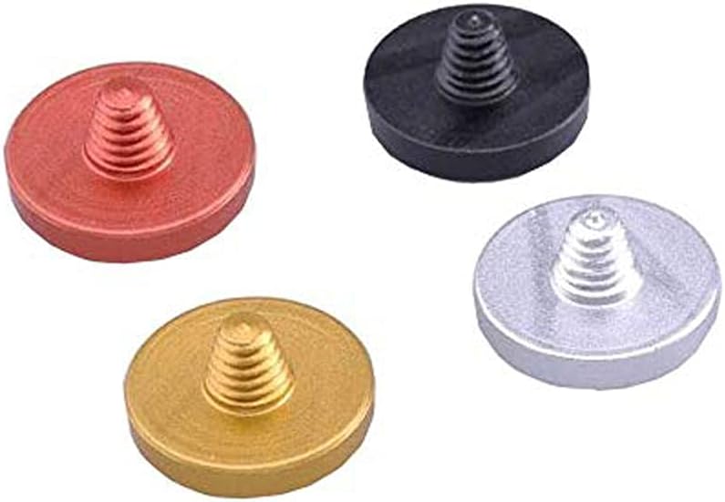 Comimark 4Pcs 10mm Soft Metal Shutter Release Buttons for Enhanced Comfort