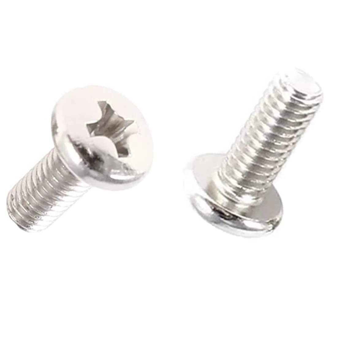 bnafes 55Pcs M4x12mm VESA Computer TV LCD Monitor Stand Bracket Mounting Screw