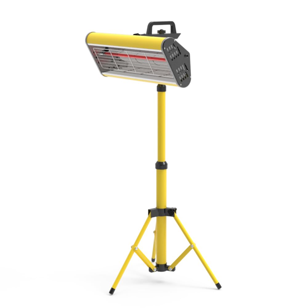 SOLARY Infrared Paint Curing Lamp - B1M11S6 1050W 110V Adjustable Thermal Control Consistent Surface Curing Even Heat Distribution for Automotive Painting Technician Reduced Rework Rate