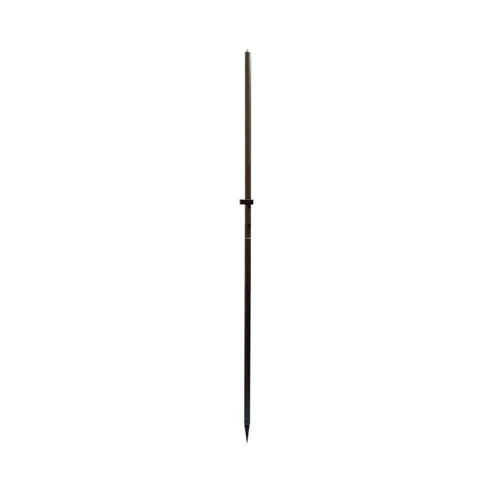 SECO 5128-00 2M Two‑Piece Rover Rod - Carbon Fiber GPS Mounting Pole with 5/8×11 Tip & 40‑Minute Vial - for Surveying GNSS Field Work, Precision Measurement & Fixed Height