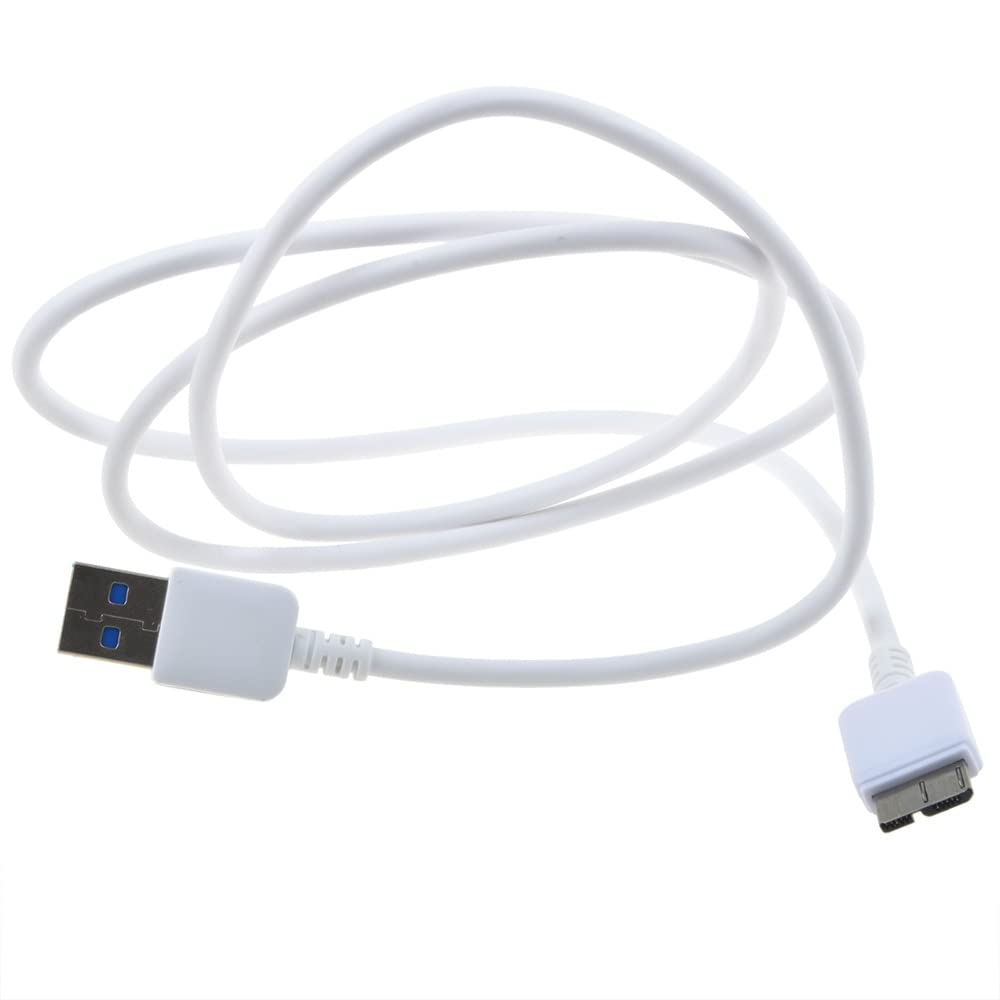 USB3.0 IFC-150U IFC-500U Digipartspower White Data Sync Cable Cord Compatible with EOS DSLR Camera II