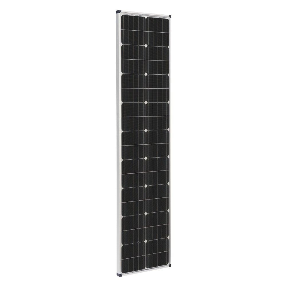Zamp Solar Legacy Series 90-Watt “Long” Roof Mount Solar Panel Kit for Curved Roofs with Digital Charge Controller. Off-Grid Solar Power for RV Battery Charging - KIT1007