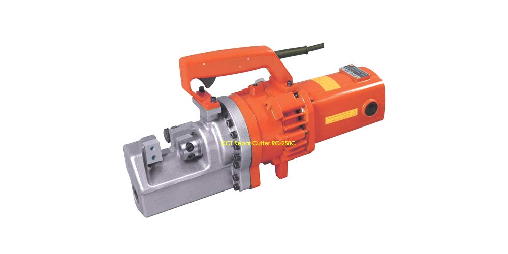 CCTI Portable Rebar Cutter - Electric Hydraulic Cut Up to #8(1" 25mm) Rebar and Round Bar(Model: RC-258C)