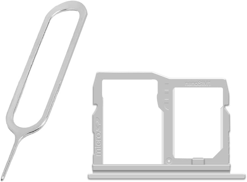 generic K31 LM-K300QM Replacement Easy to Install Portable SIM and Memory Card Tray Holder w/SIM Card Ejection Pin