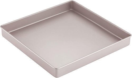 CHEFMADE Non-Stick 11-Inch Baking Sheet Pan - Dishwasher Safe Square Bakeware for Roasting & Pastries | Champagne Gold