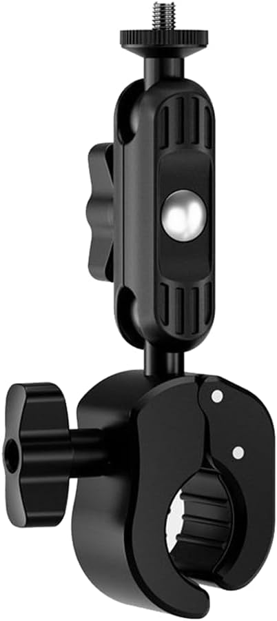 Ranyi 1/4" 6 5 4/ 13 12 11 10 9 8/ EK7000 4/ Adjustable Motorcycle Bike Handlebar Mount with Double Socket Arm Threads