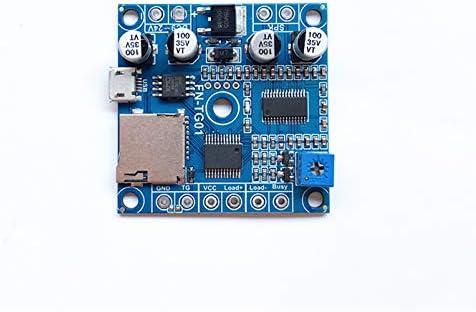 Flyron Technology Ltd. MP3 Motion Sensor or Button Switch Activated Player Sound Module with Load Output (Without