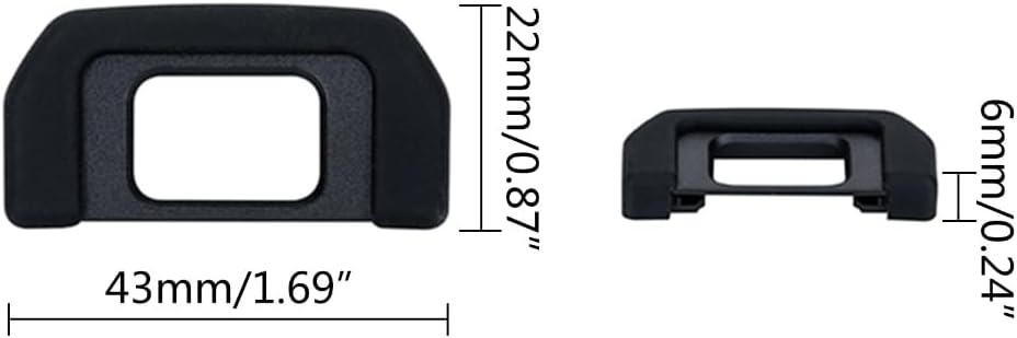 Whoasyst DK28 D7500 Eyecup Eyepiece View Finder Eye Cup for DSLR Camera Viewfinder