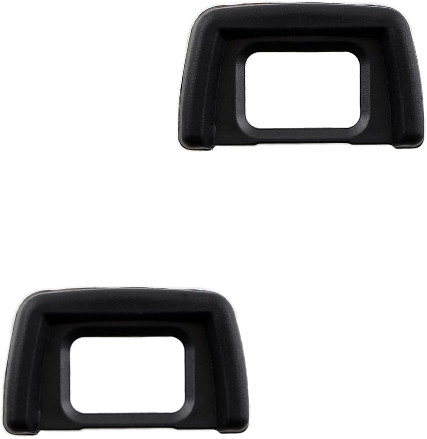 Keabroir 2 Pack D5000 D5100 D3000 D3100 DK-24 Camera Eyecup Viewfinder Protector Eyepiece Compatible for Nikon Replaces