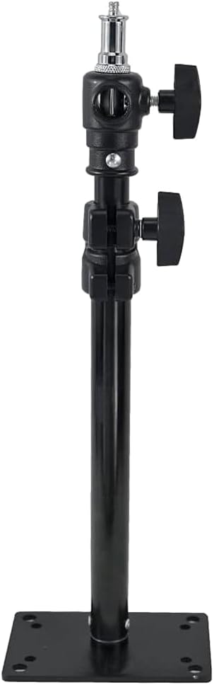FIEWSZIHU 14.1-21.6inches/36-55 cm 1/4 inch 3/8 inch Camera Ceiling Wall Mount Light Stand with to Universal Adapter