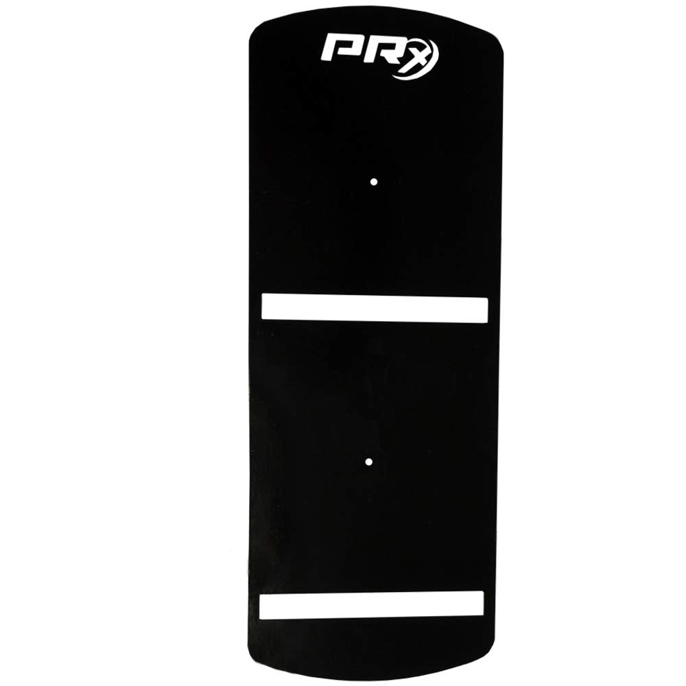 PRx Performance Exercise Medicine Ball Target, USA Made Wall Ball Target, Powder Coated Black, American Made Steel, Wall Protection with Cutouts for Height Markers