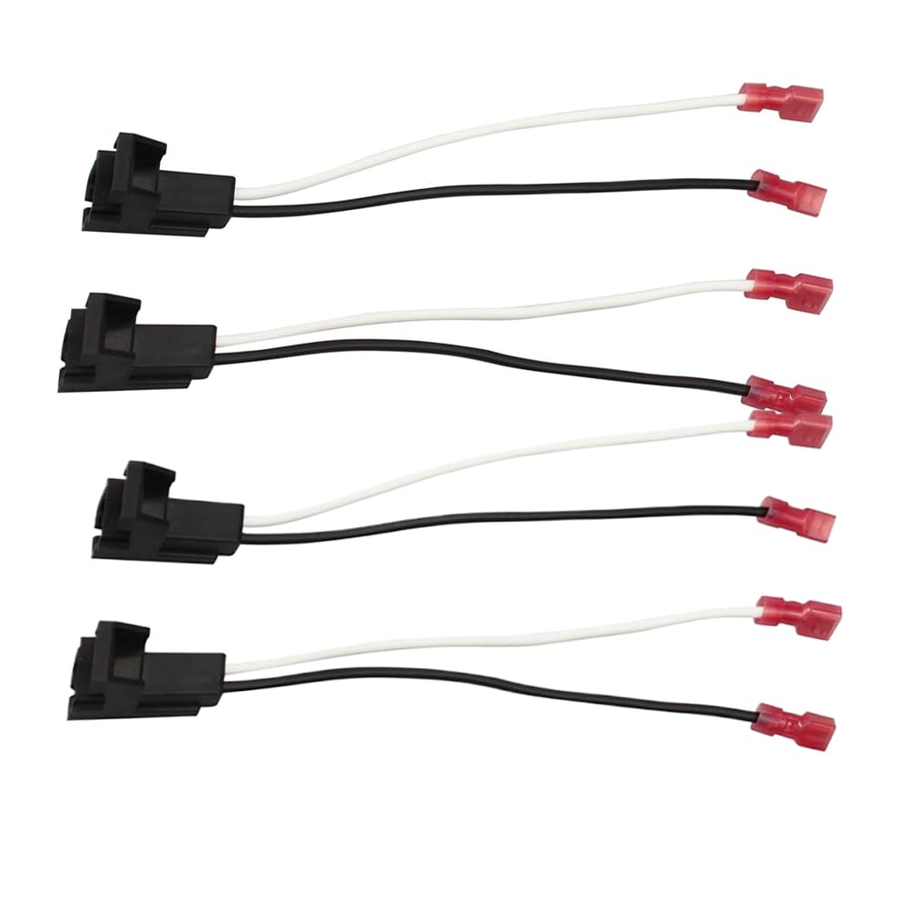 Vzesavc 1993-2014 72-4568 4 Door Speaker Wiring Harness Cable Plug Fit for GMC Chevy Yukon/Silverado/Sierra/Express