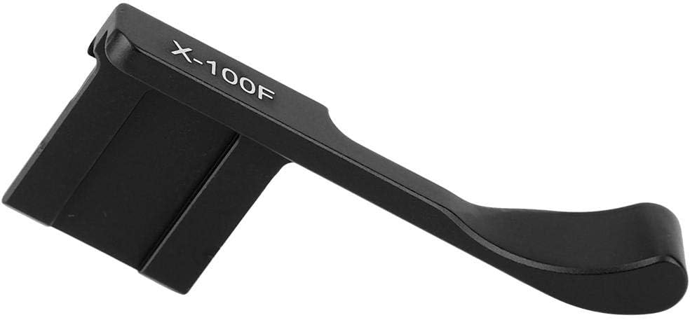 X-100F X-A5 Thumbs Up Grip, Aluminum Alloy Hot Shoe Thumb Up Hand Grip for Mirrorless Camera(Black)