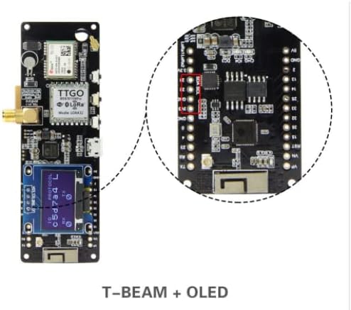 LILYGO I2C 0.96 Inch TTGO OLED Module Display Module Arduino Display Board for T-Beam and T-SIM