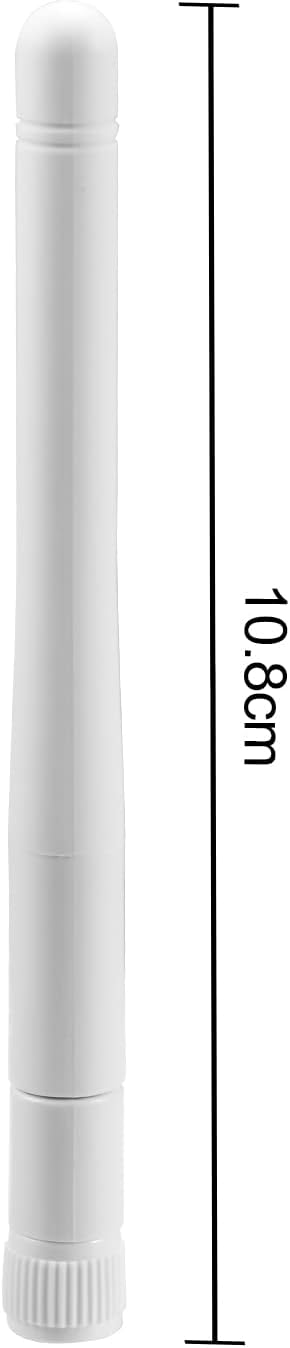 BINGFU 2.4GHz 5GHz 5.8GHz 3dBi External WiFi Antenna RP-SMA Dual Band Wireless Antennas Replacement for WiFi Router