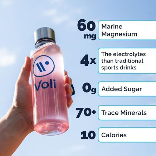 Voli Electrolytes Powder Packets | No Added Sugar Electrolyte Drink Mix for Hydration | Keto & Fasting Friendly, Natural Superfoods & Minerals | Pina Colada, 30-Count