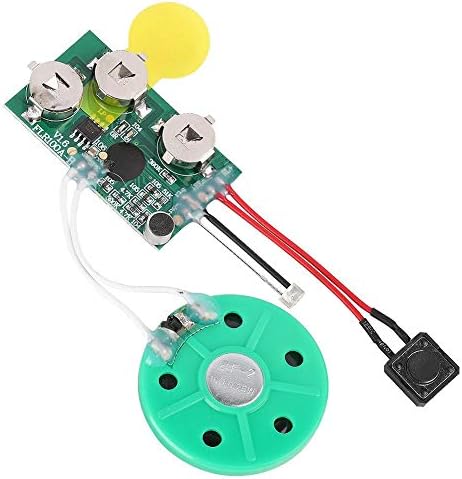 FOSA 60 DIY Greeting Card Chip, Seconds Music Sound Audio Voice Recording Module Device Chip Recordable Sound Chip