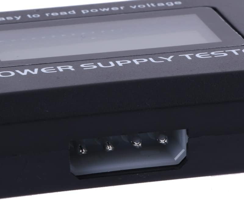 BUBUCAM 20/24 4/6/8 PC Power Supply Diagnostic LCD Computer Testing Device Computer Pin Supply Tester for SATA, IDE