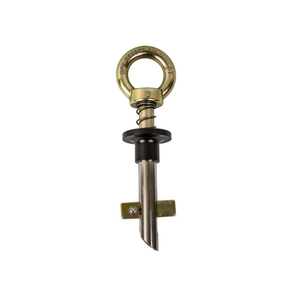 Guardian Fall Protection 00230 Bolt Hole Anchor - 1.2 lbs. Galvanized Steel, Anchor Point for Horizontal/Vertical Applications