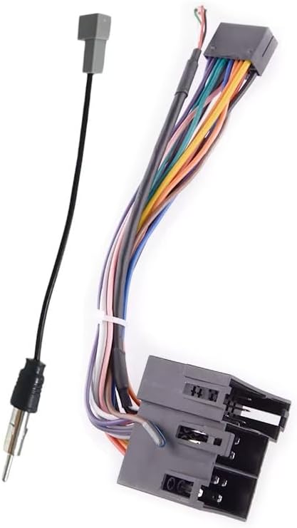 weevoo 16 Pin ISO Car Radio Stereo Wiring Harness Adapter Replacement for Hyundai Verna Accent Kia Android Car Radio